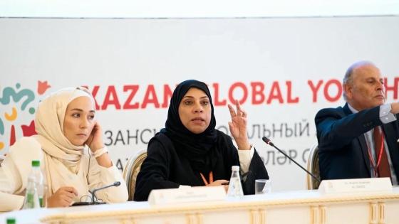 جانب من المشاركة القطرية في القمة