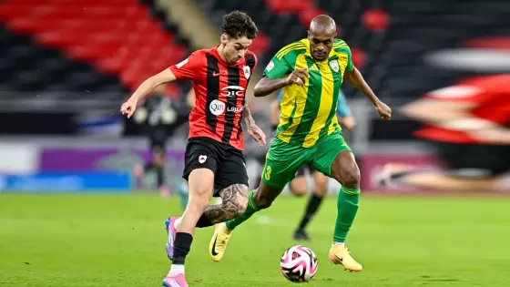 جانب من المباراة