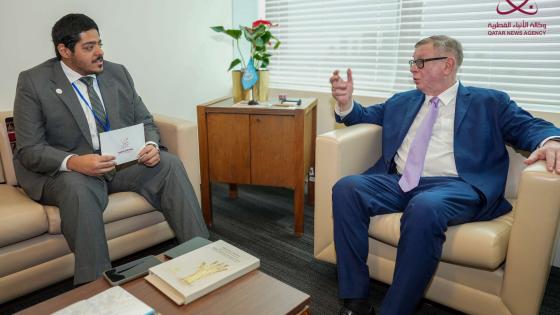 ألكسندر زويف في حديثه إلى وكالة الأنباء القطرية