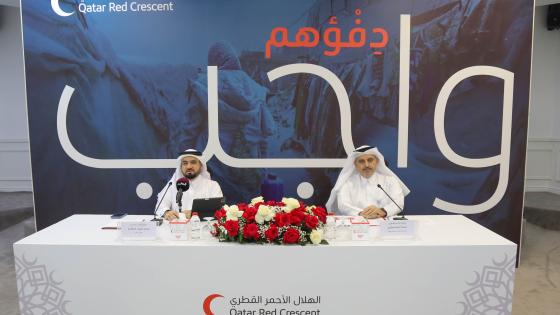 جانب من المؤتمر الصحفي