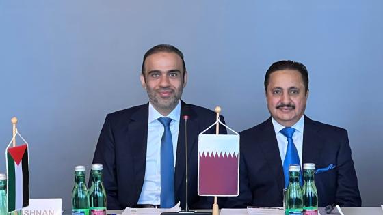 جانب من مشاركة غرفة قطر في المنتدى