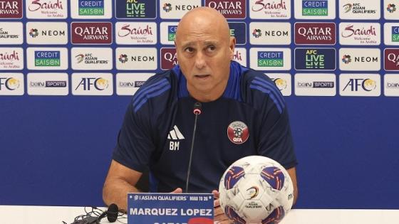 الإسباني ماركيز لوبيز مدرب المنتخب القطري