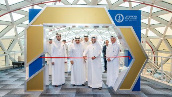 جانب من افتتاح المعرض