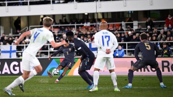 جانب من المباراة