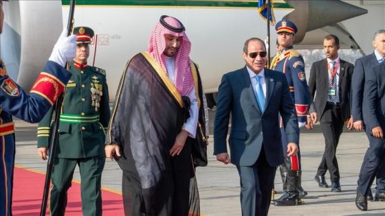 الرئيس المصري وولي العهد السعودي