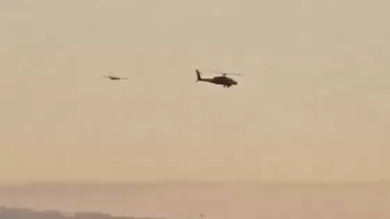 مروحيات إسرائيلة طاردت المُسيرة وفشلت في اعتراضها