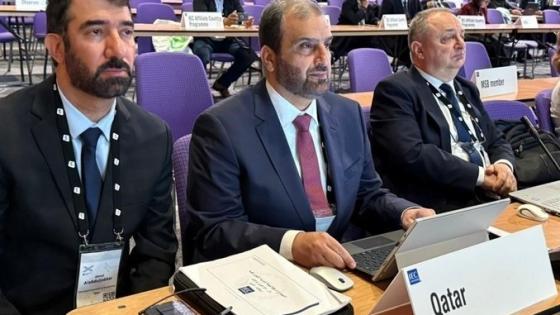 وفد دولة قطر المشارك في الاجتماعات