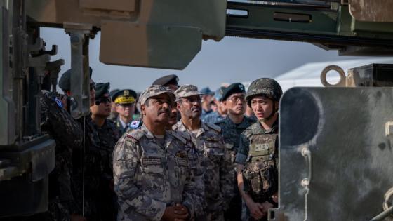 رئيس الأركان خلال ختام التمرين