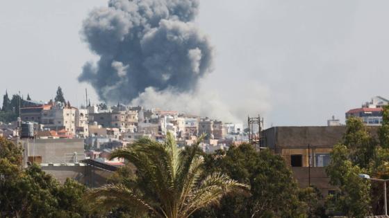 آثار قصف الاحتلال الإسرائيلي علي لبنان - صورة أرشيفية