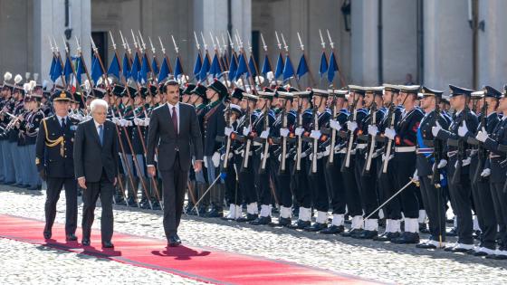 جانب من زيارة سمو الأمير