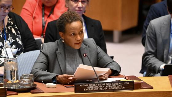 جويس مسويا نائبة الأمين العام للأمم المتحدة للشؤون الإنسانية