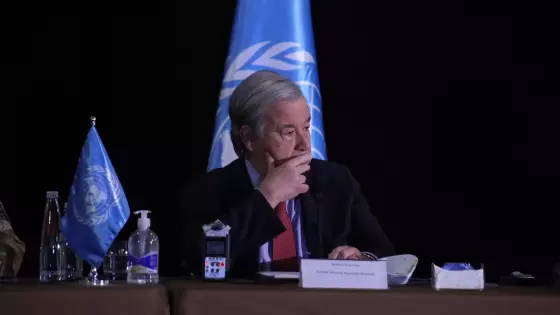 الأمين العام للأمم المتحدة أنطونيو غوتيريش