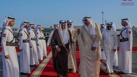 جانب من مراسم المغادرة