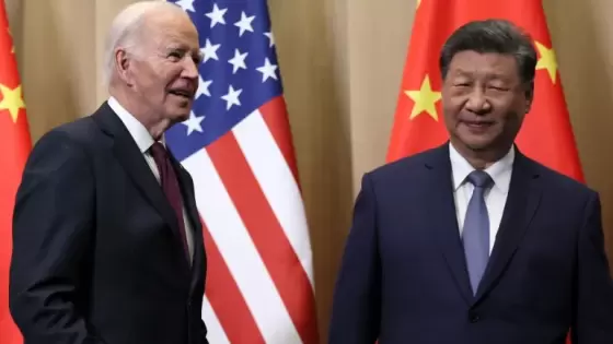 الرئيسان الصيني والأمريكي