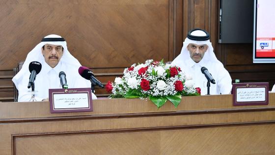 جانب من المؤتمر الصحفي