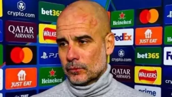 مدرب نادي مانشستر سيتي الإنجليزي بيب غوارديولا