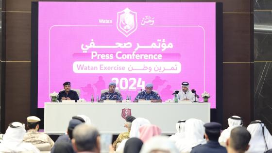 جانب من المؤتمر الصحفي