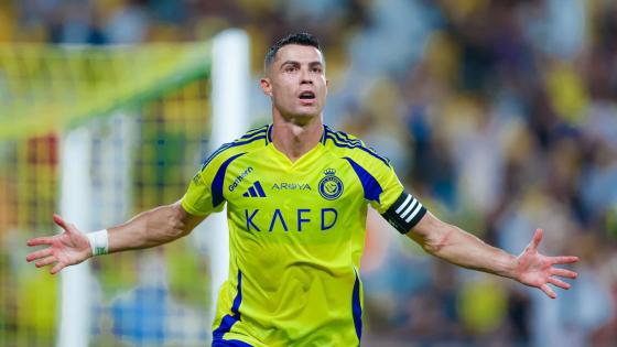 كريستيانو رونالدو مهاجم فريق النصر السعودي