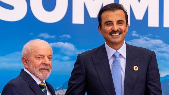 سمو الأمير ورئيس البرازيل