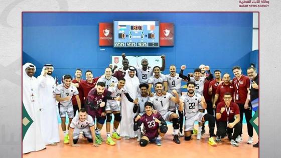 المنتخب القطري للكرة الطائرة