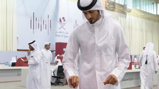 سمو الشيخ جاسم بن حمد آل ثاني الممثل الشخصي للأمير