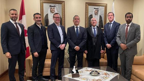 جانب من المشاركة القطرية في المؤتمر