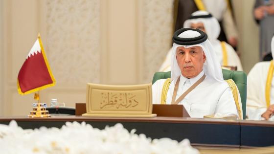 سعادة السيد سلطان بن سعد المريخي وزير الدولة للشؤون الخارجية