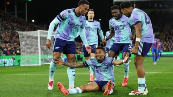 مباراة أرسنال ضد كريستال بالاس