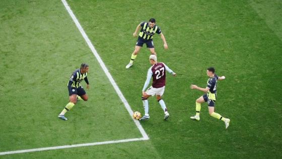 مباراة أستون فيلا ضد مانشستر سيتي