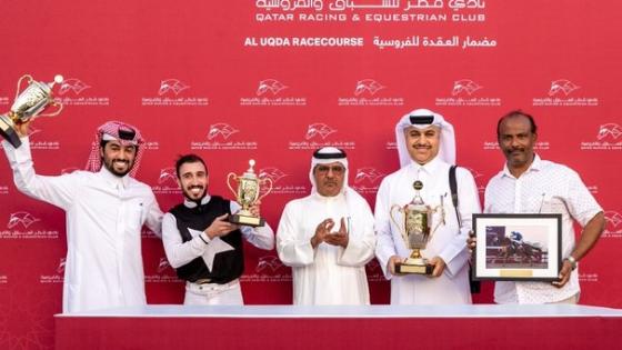 جانب من تتويج الفائزين