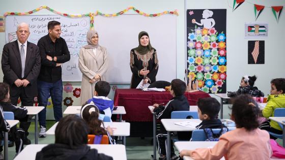 جانب من الزيارة