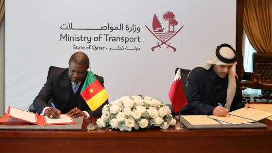 جانب من توقيع الاتفاقية