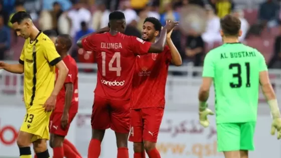 جانب من المباراة