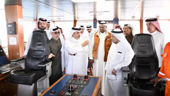 جانب من الزيارة