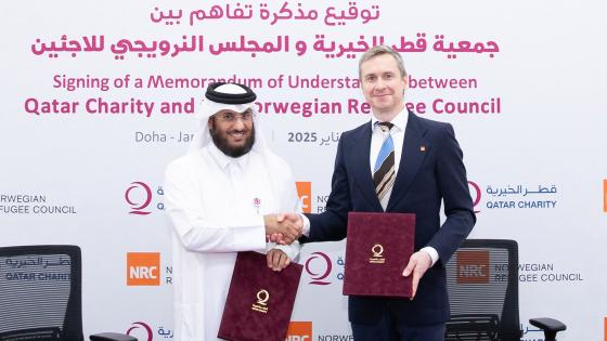 جانبب من توقيع مذكرة التفاهم