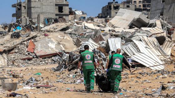 آثار العدوان الإسرائيلي على قطاع غزة - صورة أرشيفية