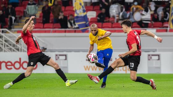 جانب من المباراة