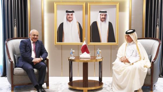 جانب من استلام أوراق الاعتماد