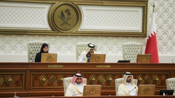 جانب من الجلسة الأسبوعية لمجلس الشورى