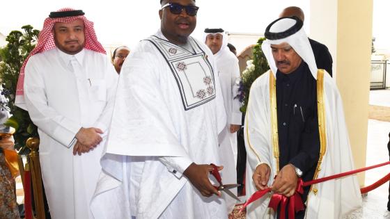 جانب من افتتاح السفارة