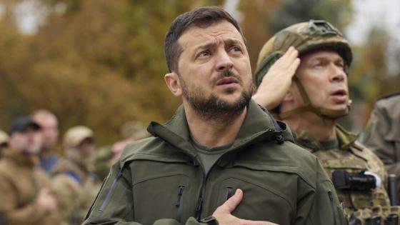 الرئيس الأوكراني فولوديمير زيلينسكي