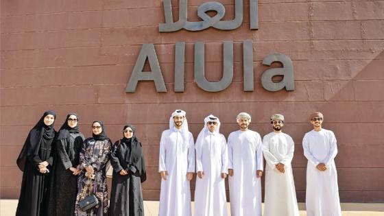 صورة للوفد المشارك في المعسكر