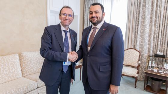 جانب من أحد الاجتماعات