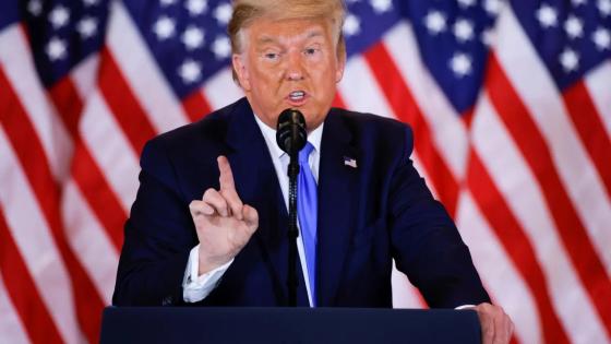 الرئيس الأمريكي دونالد ترامب