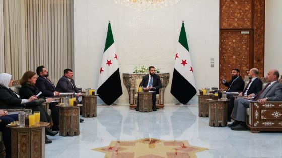 الرئيس السوري أحمد الشرع