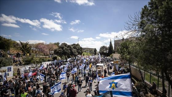 جانب من المظاهرات