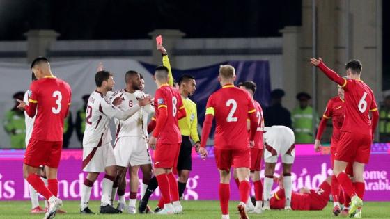 جانب من المباراة