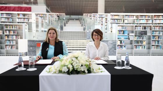 جانب من توقيع مذكرة التفاهم