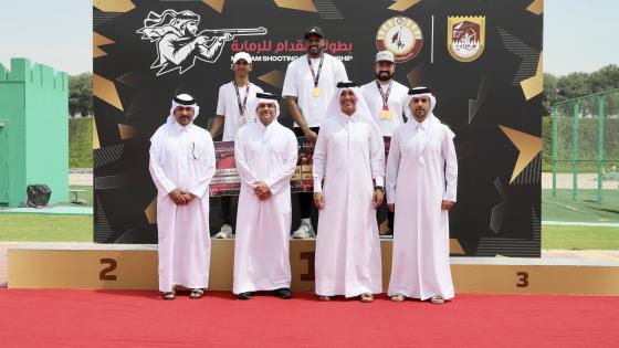 جانب من تتويج االفائزين