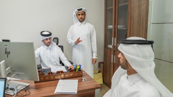 جانب من تدشين المكتب